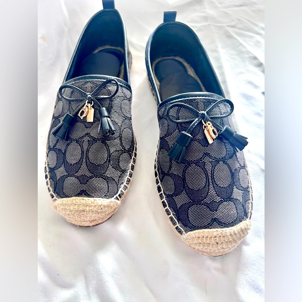 Women's Black Espadrille Shoes